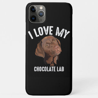 Hund Lover | I Liebe Mein Schokolade Labrador Case-Mate iPhone Hülle