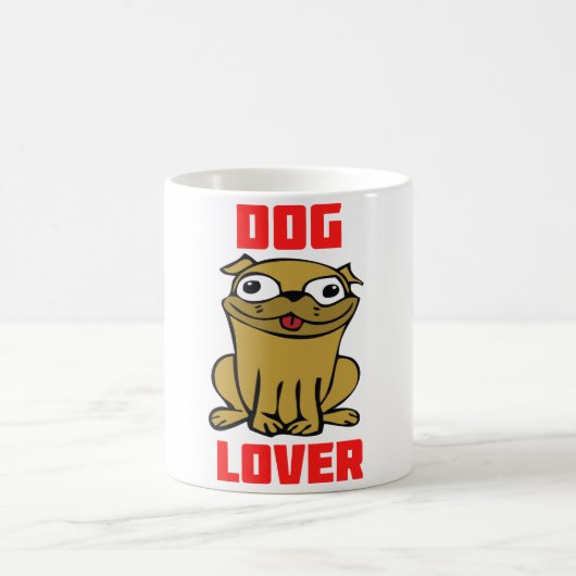 Hund Lover Kaffeetasse (Mittel)
