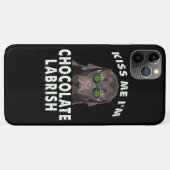 Hund Lover | Kiss Me I'm Chocolate Labrish Case-Mate iPhone Hülle (Rückseite (Horizontal))