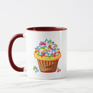 Hund Lover - Kuchen mit Hundeknochen Tasse