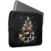Hund Lover | Labrador Christmas Tree Laptopschutzhülle (Vorne Rechts)
