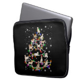 Hund Lover | Labrador Christmas Tree Laptopschutzhülle (Vorderseite Links)