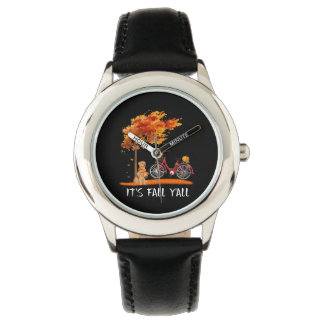 Hund Lover | Labrador Retriever Es ist Fall Y'all Armbanduhr