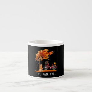Hund Lover   Labrador Retriever Es ist Fall Y'all Espressotasse