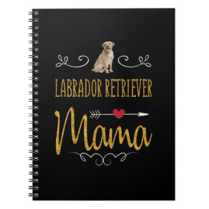 Hund Lover Labrador Retriever Mama Notizblock