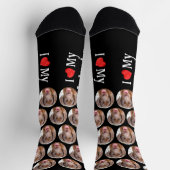 Hund Lover Labrador Retriever Niedliches Custom Pe Socken (Oben)