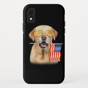 Hund Lover   Labrador Retriever USA Flag Case-Mate iPhone Hülle