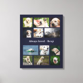 Hund Lover Leinwanddruck (Vorderseite)