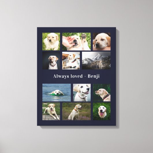 Hund Lover Leinwanddruck (Vorderseite)