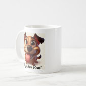 Hund Lover Liebling Kaffeetasse (Vorderseite Links)