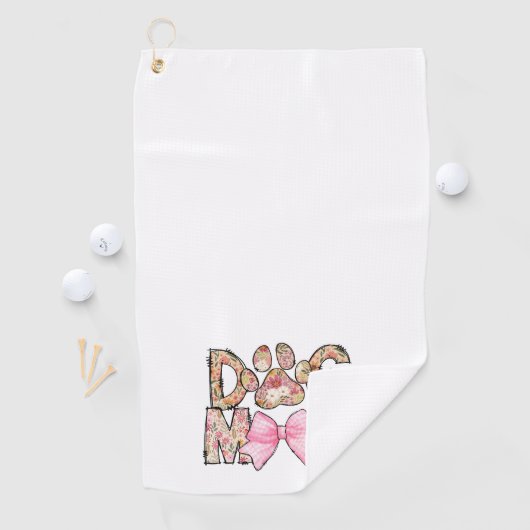 Hund Lover Muttertagsgeschenk Golfhandtuch (Insitu)
