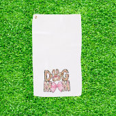 Hund Lover Muttertagsgeschenk Golfhandtuch
