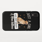 Hund Lover | Nur ein Mädchen, das Labrador Tattoos Case-Mate iPhone Hülle (Rückseite (Horizontal))