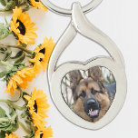 Hund Lover Personalisiert Begleiter Foto Schlüsselanhänger<br><div class="desc">Tragen Sie Ihr Haustier überall hin,  wo Sie mit diesem Foto Schlüsselanhänger gehen! Ein Muss für jeden Hund Mama und Hundedad! Hund Lover Personalisiert Begleiter Foto Schlüsselanhänger</div>
