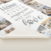 Hund Lover Personalisiert Heimtier Foto Collage Fl Sherpadecke (3/4)
