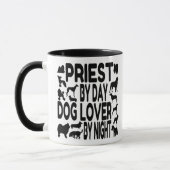 Hund Lover Priest Tasse (Links)