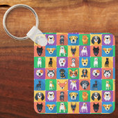 Hund Lover Schlüsselanhänger (Vorderseite)