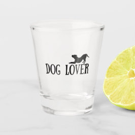 Hund Lover Schnapsglas