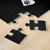 Hund Lover | Schokolade Labrador Mama Puzzle (Seite)