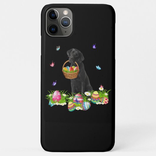 Hund Lover | Schwarzschwarzer Labrador Hund & Oste Case-Mate iPhone Hülle (Rückseite)