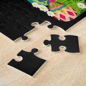 Hund Lover | Schwarzschwarzer Labrador Hund & Oste Puzzle (Seite)