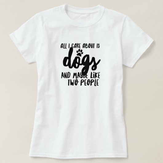 Hund Lover T - Shirt (Design vorne)