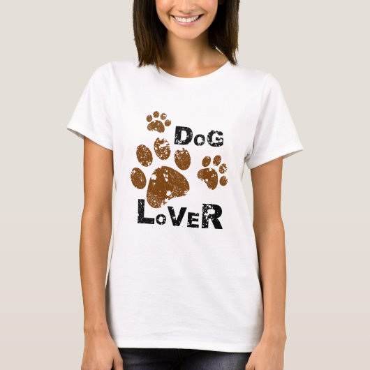 Hund Lover T Shirt (Vorderseite)