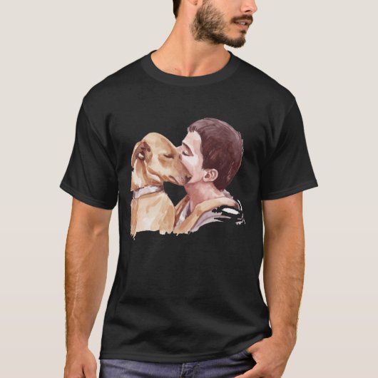 Hund Lover T-Shirt (Vorderseite)