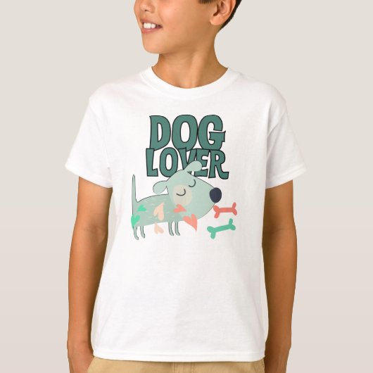 Hund Lover T-Shirt (Vorderseite)