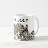 Hund Lover Tasse (VorderseiteRechts)