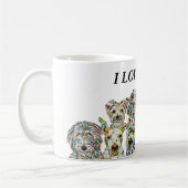 Hund Lover Tasse (Links)