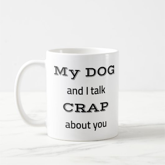 Hund Lover Tasse | Funny Coffee Tasse | (Links)