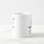 Hund Lover Tasse | Gehen Sie niemals mit der Kaffe (Mittel)
