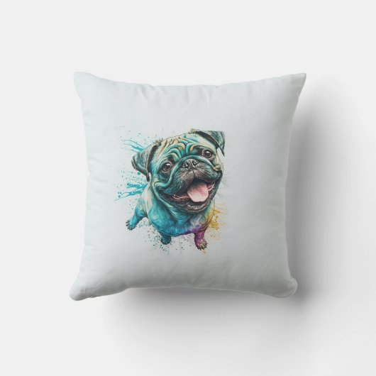 Hund Lover WIFEY für Hochzeitsbride, frisch verhei Kissen (Rückseite)