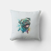 Hund Lover WIFEY für Hochzeitsbride, frisch verhei Kissen (Vorderseite)