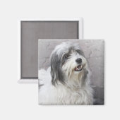 Hund Magnet (Vorderseite/Rückseite)