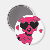 Hund Magnet (Vorderseite/Rückseite)