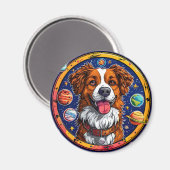 Hund Magnet (Vorderseite/Rückseite)