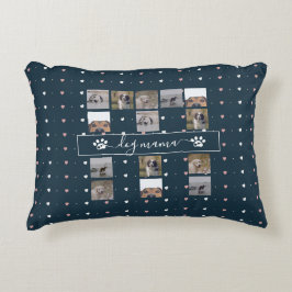 Hund Mama, 5 Foto Keepake Dekokissen