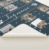 Hund Mama, 5 Foto Keepake Sherpa Blanket Sherpadecke (3/4)