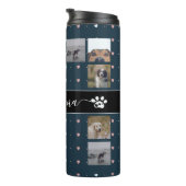 Hund Mama, 5 Fotos Thermosbecher (Nach rechts gedreht)