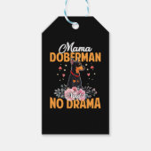Hund Mama Doberman braucht keine Dramafunnycute Mo Geschenkanhänger (Vorderseite)