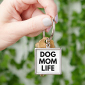 HUND MAMA LEBEN SCHLÜSSELANHÄNGER (Hand)