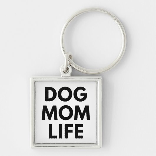 HUND MAMA LEBEN SCHLÜSSELANHÄNGER (Vorne)