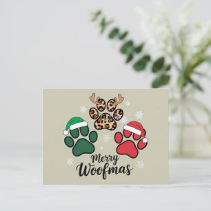 Hund Mama Weihnachten Fröhliche Woofmas Hunde Lieb