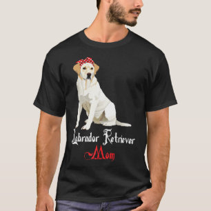 Hund Mama Welppy Mama Labrador Retriever Premium  T-Shirt