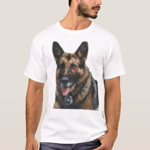 Hund Marlo der Polizei-K-9 T-Shirt