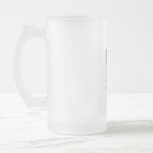 Hund Mattglas Bierglas (Links)