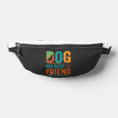 Hund mein bester Freund Retro-Design Bauchtasche (Ablage )