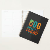 Hund mein bester Freund Retro-Design Planer (Anzeige)